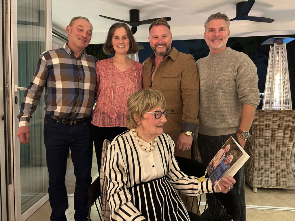 100th birthday greetings from King Charles and Queen Camilla arrives.