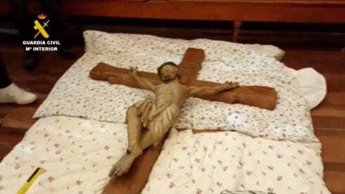 Shock in northern Spain as two nuns are arrested for flogging priceless works of art from their monastery