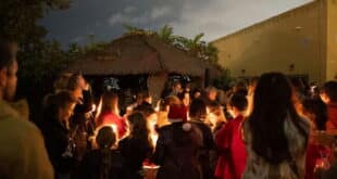 Benalmadena lights candles to shine a light for Cudeca