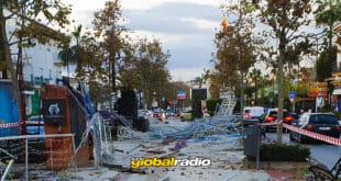Devastation In La Cala As Christmas Lights Destroyed