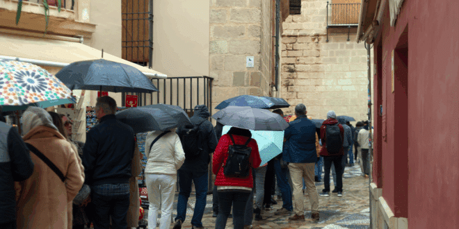 Rain chaos looms for half of Spain