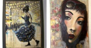 Barcelona-born artist Ana María Villalobos, a long-time resident of the town, presents her latest works in Lecturas Carmesí (Crimson Readings)