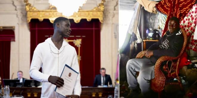 Hero of the DANA floods in Malaga, rescued from living under bridge