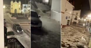Night of red alert in Costa del Sol as storm brings flash flooding and hail