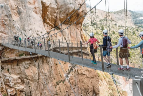 When can I buy advance spring 2026 tickets for the Caminito del Rey - including Semana Santa? 
