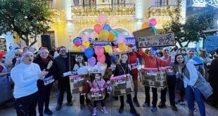 Almuñecar warming up for traditional Spanish Boxing Day San Silvestre fun run