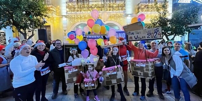 Almuñecar warming up for traditional Spanish Boxing Day San Silvestre fun run
