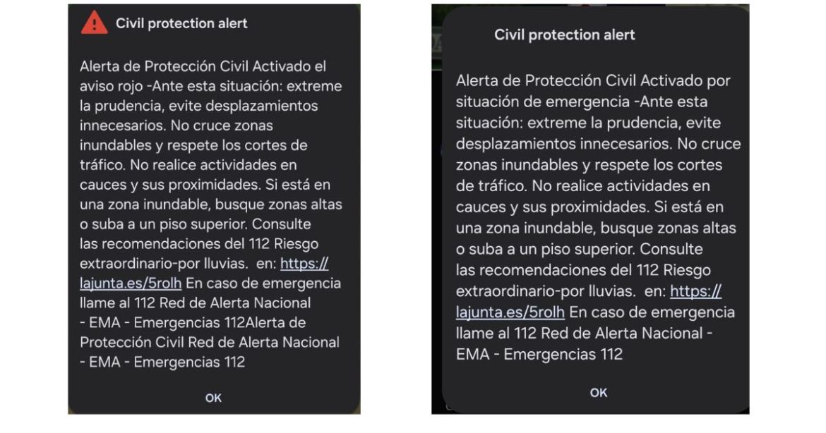 Storm Francis red alerts