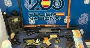Police arrest seven people and seize huge haul of weapons over spate of ‘Romeo and Juliet’ shootings on the Costa del Sol