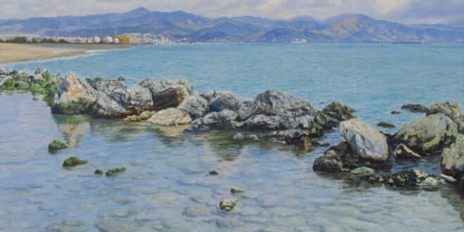 Dreams and Paths. The captivating paintings of Malaga artist Simón Pizarro in Fuengirola