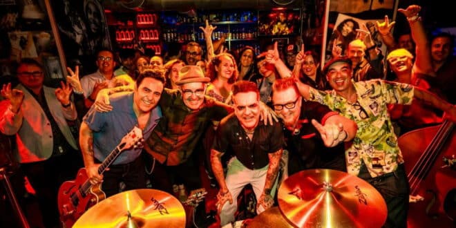 The Fat Fajita warms up for Rockin’ Race Jamboree in Torremolinos with some red hot rock’n’roll