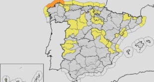 Spain braces for a wild weather flip as Storm Goretti rolls in