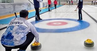 Costa curling team take silver and earn promotion