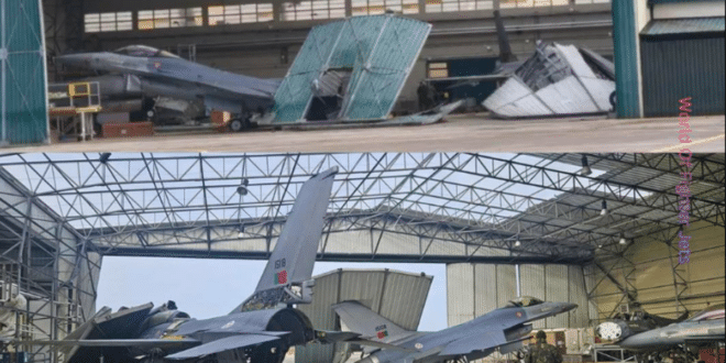 Storm Kristin damages Portuguese F-16 fleet at air base