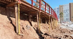 Mijas boardwalk, washed away by storm waves, to be rebuilt