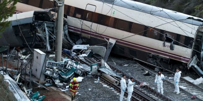 Spain’s PM Pedro Sanchez to visit train disaster crash site where at least 39 people died