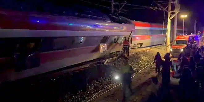 The crew had to smash the windows with hammers to get people out'