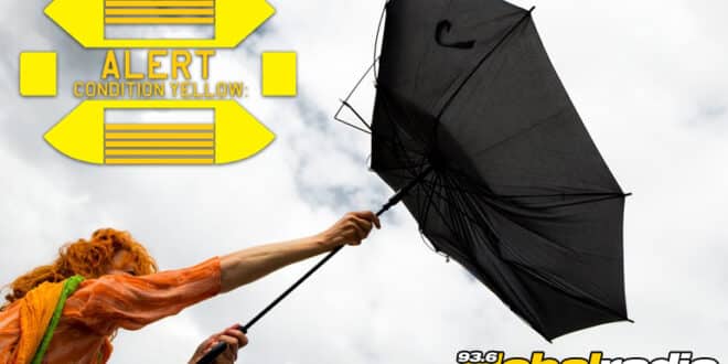 Yellow Weather Warning For Gale Force Wind