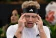 Malaga's Alejandro Davidovich narrowly misses out on Adelaide final spot