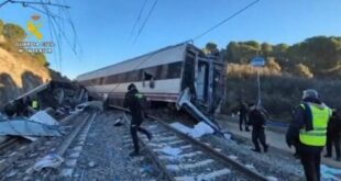 Spain train disaster death toll rises to 41 after body is found in damaged carriage