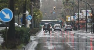 Storms lessen across Andalucía: these areas still face heavy rain and wind