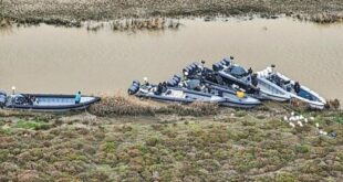 WATCH: Astonishing moment Spanish mayor rails against drug traffickers while standing just metres from idling narco boats