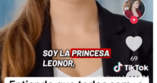 Warning in Spain over bogus TikTok scam using AI clips of Princess Leonor to swindle victims out of cash
