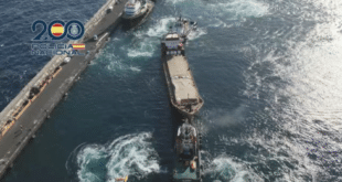 WATCH: Elite Spanish officers storm cargo ship off Canary Islands and uncover record-breaking 10 tonnes of cocaine buried under mountain of salt