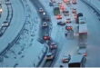 Spain wakes up to snow, floods and gridlocked roads as storm Kristin hits