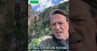 WATCH: The Olive Press reports live from Ronda as weeks of unprecedented rainfall finally give way to sunshine