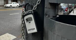 Benalmadena hacksaws off rental accommodation key boxes in public spaces