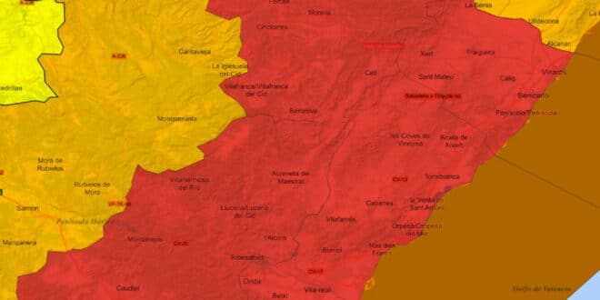 Valencia region on red alert: Carnival parades and football matches suspended