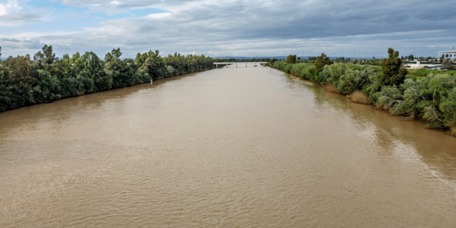 Sevilla floodgates closed for the second time in history