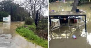 Expat family washed out of their home by renewed flooding in Manilva