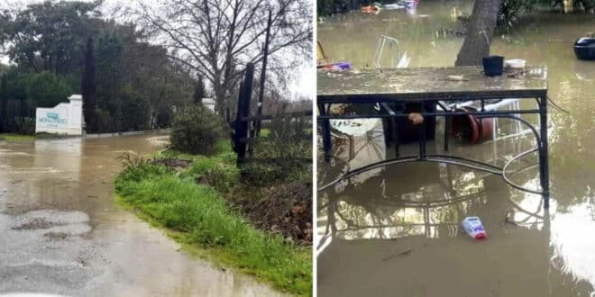 Expat family washed out of their home by renewed flooding in Manilva