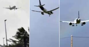 Too windy for Lufthansa flight, diverted to Alicante, and then back to Germany