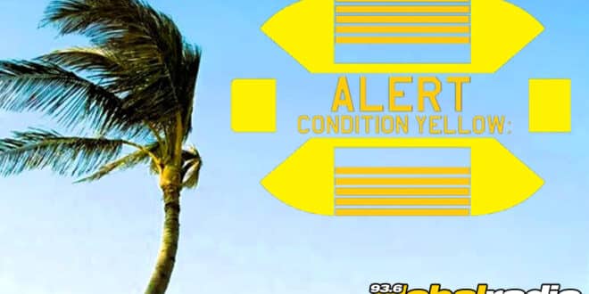 Yellow Weather Warning As Storm Pedro Arrives