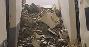 Street in Granada's historic Albaicín cut off after wall collapses