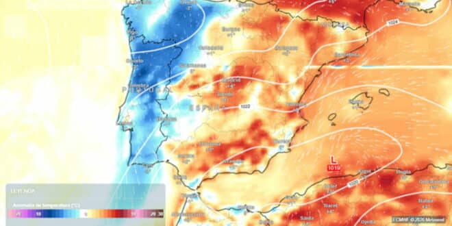 Spain’s spring preview ends: temperatures set to plunge as dust haze and possible DANA loom