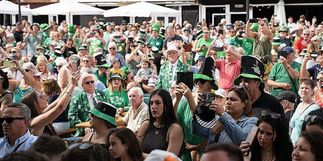Costa del Sol turns green to celebrate the Apostle of Ireland next Tuesday
