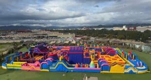The world’s largest inflatable park touches down in Malaga