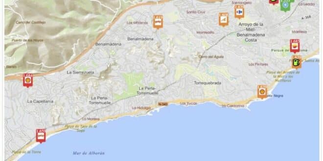 Screenshot from Benalmadena search.