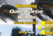 Friday Wind Warning For The Costa Del Sol