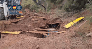 Narco shootout leads to discovery of cocaine bunker holding a tonne of drugs buried in woods near Marbella