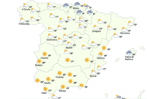 Icy polar blast set to blanket Spain in wintery conditions ahead of next week’s Semana Santa celebrations – these are the affected areas