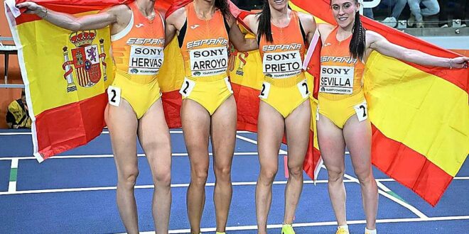 Spain come away with five medals from the World Indoor Championships