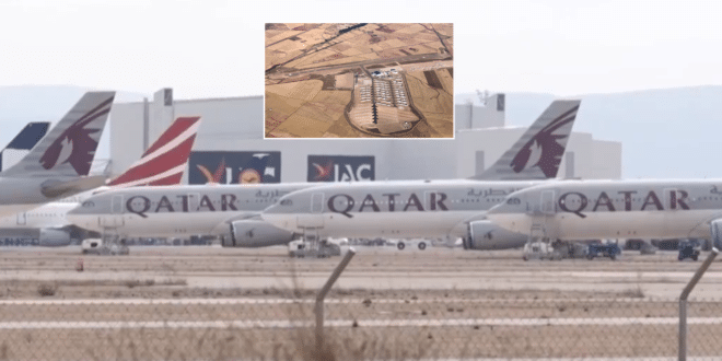 Airlines parking jets at remote Spanish airport amid Iran war