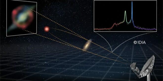A giant ‘cosmic laser’ just reached Earth after 8 billion years