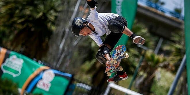 Skateboarding showcase thrills as 12-year-old from Malaga shines on home stage