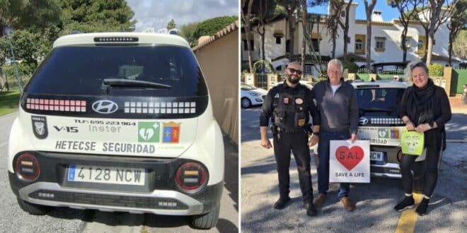 Calahonda family starts defibrillator revolution across Costa del Sol